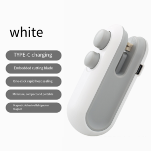 Mini Heat Sealing Machine | Type-C Rechargeable Portable Plastic Bag Sealer with Cutter 1088399462 744898149 1 300x300