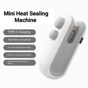 Mini Heat Sealing Machine | Type-C Rechargeable Portable Plastic Bag Sealer with Cutter IMG 20260113 140101 300x300