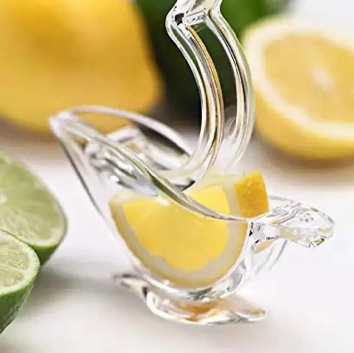 Acrylic bird shape lemon squeezer, hand lemon squeezer