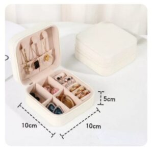 Mini Leather Jewellery Organizer